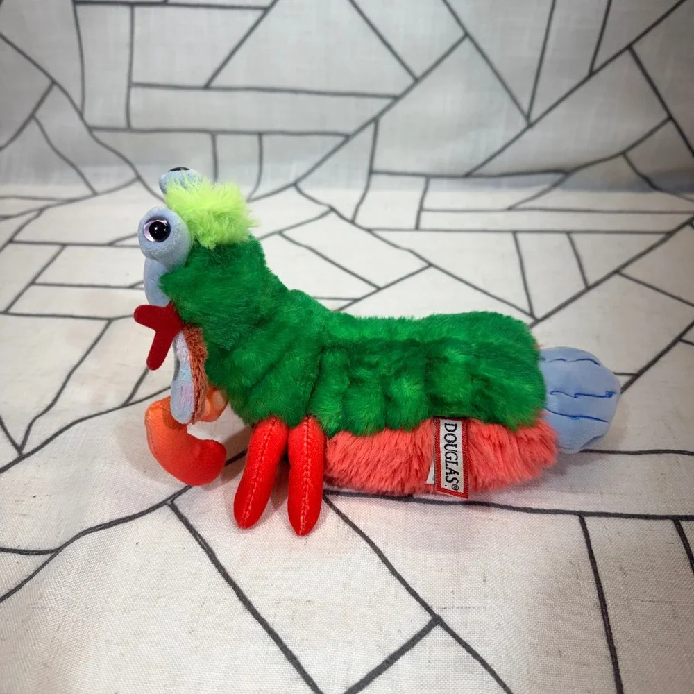 Douglas Mantis Shrimp Plush Small Multi-Color Stuffed Animal Sea Creature Toy